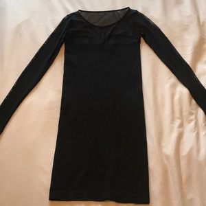 Black Bebe cocktail dress